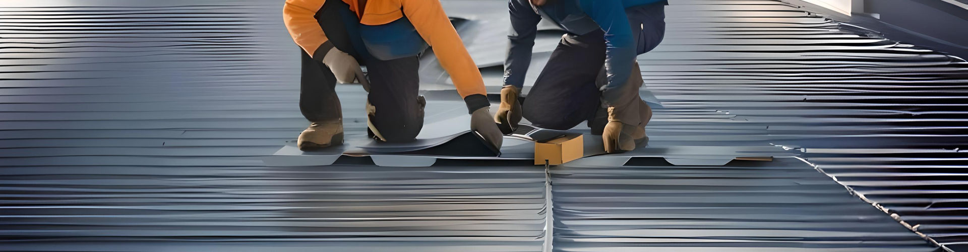 sheet metal roofing system